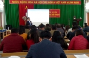 Tuyên truyền về quy trình liên thông các TTHC tại Hội nghị tập huấn công tác cải cách hành chính huyện Vị Xuyên, tỉnh Hà Giang