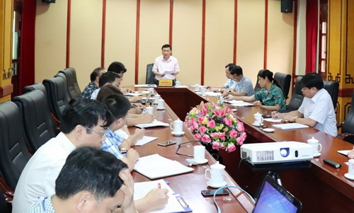 Phó Chủ tịch Thường trực UBND tỉnh Nguyễn Minh Tiến chủ trì họp Hội đồng thẩm định cải cách hành chính tỉnh.